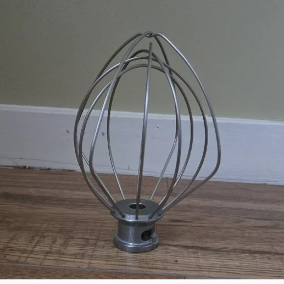 Kitchenaid silver metal wire whisk mixer attachment - Picture 2 of 5